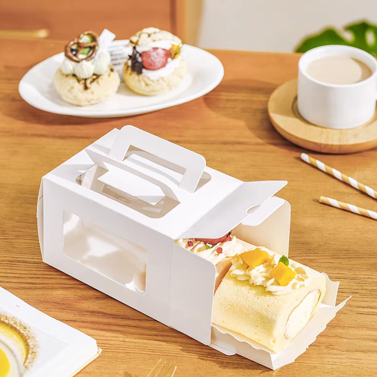 Amazon｜ケーキボックス 透明 10個セットカップケーキボックス